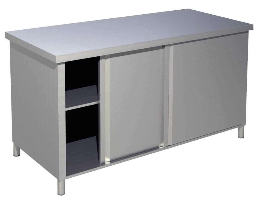 KBS Arbeitsschrank ohne Aufkantung B 200cm x T 60cm