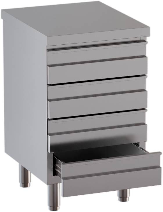 KBS Schubladenschrank 4 Schubladen BxT 50x70cm