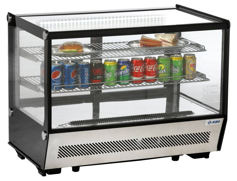 KBS Aufsatz-Kühlvitrine VKV 170 170 mit 2 Etagen