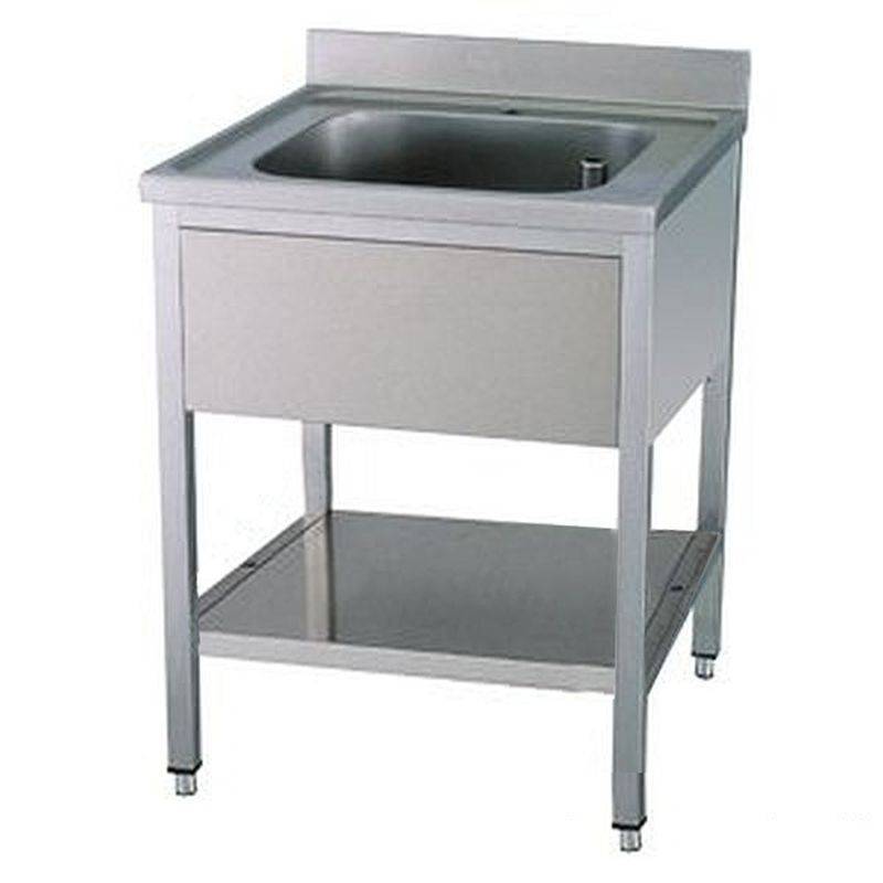 KBS Spültisch mit Aufkantung B 70cm