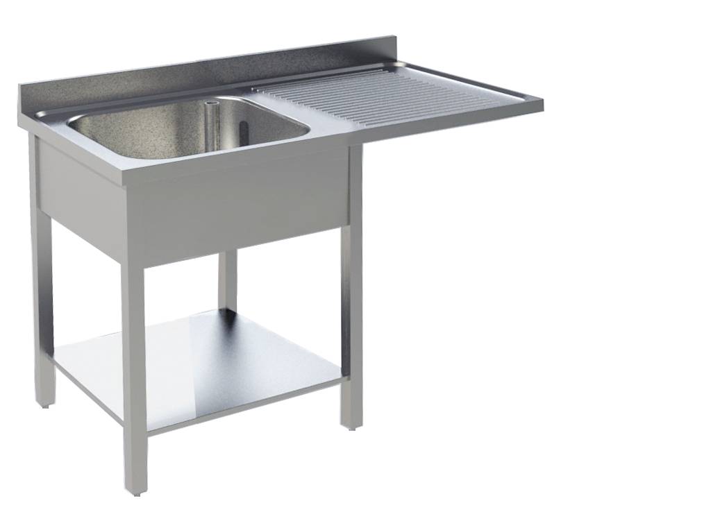 KBS Spülcenter B 120cm -1 Becken links
