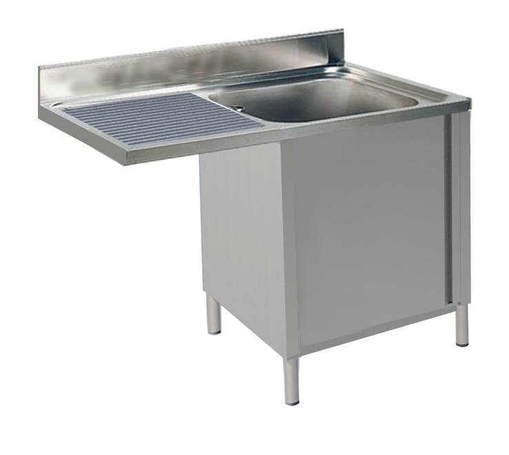 KBS Spülcenter 1 Becken rechts Breite 140cm mit Unterschrank
