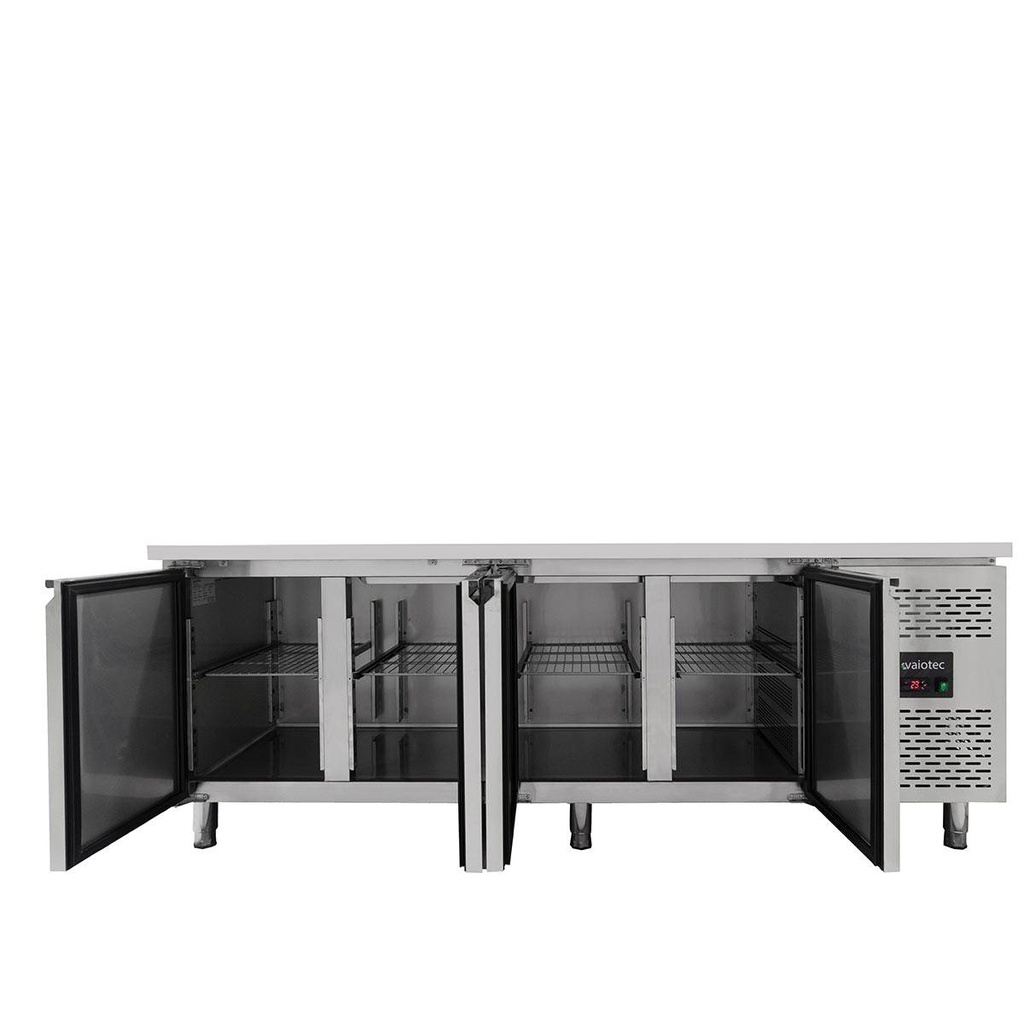 Kühltisch / 4-türig - Monoblock, 2230 x 700 mm