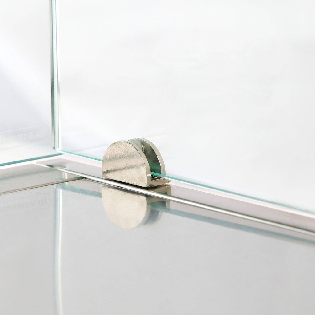 Kühlaufsatz mit Glasabdeckung 5xGN1/4, 1200 x 335 mm