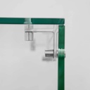 Kühlaufsatz mit Glasabdeckung 6xGN1/4, 1400 x 335 mm