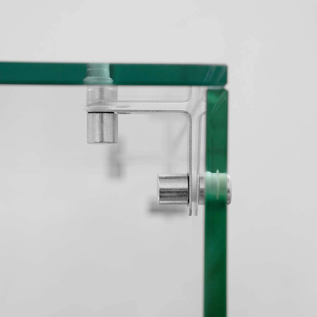Kühlaufsatz mit Glasabdeckung 4xGN1/3 + 1xGN1/2, 1400 x 395 mm