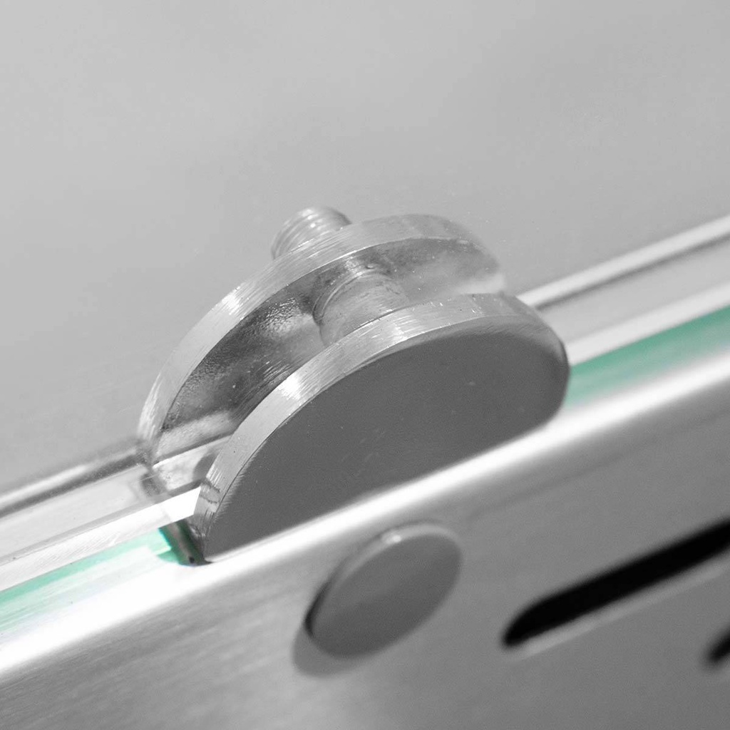 Kühlaufsatz mit Glasabdeckung 5xGN1/3 + 1xGN1/2, 1500 x 395 mm