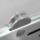 Kühlaufsatz mit Glasabdeckung 5xGN1/3 + 1xGN1/2, 1500 x 395 mm