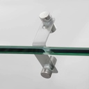 Kühlaufsatz mit Glasabdeckung 9xGN1/3, 2000 x 395 mm
