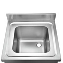 Spültisch / 1 Becken, 600 x 700 mm