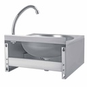 Handwaschbecken mit Kniebedienung, 400 x 400 mm