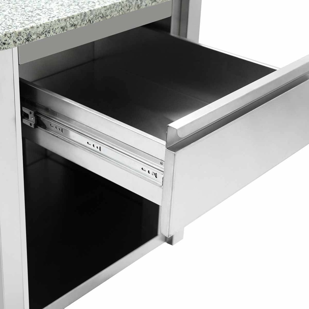 Kassentisch mit Schublade "grau", 600 x 820 mm