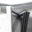 Pizzakühltisch / 2-türig & 7 Schubladen "schwarz", 2020 x 800 mm