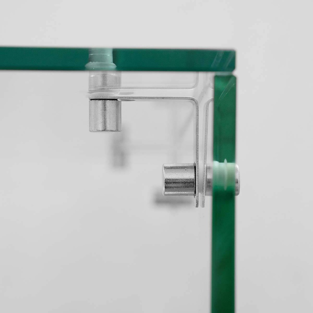 Kühlaufsatz mit Glasabdeckung 8xGN1/3, 1800 x 395 mm