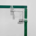 Kühlaufsatz mit Glasabdeckung 8xGN1/3, 1800 x 395 mm