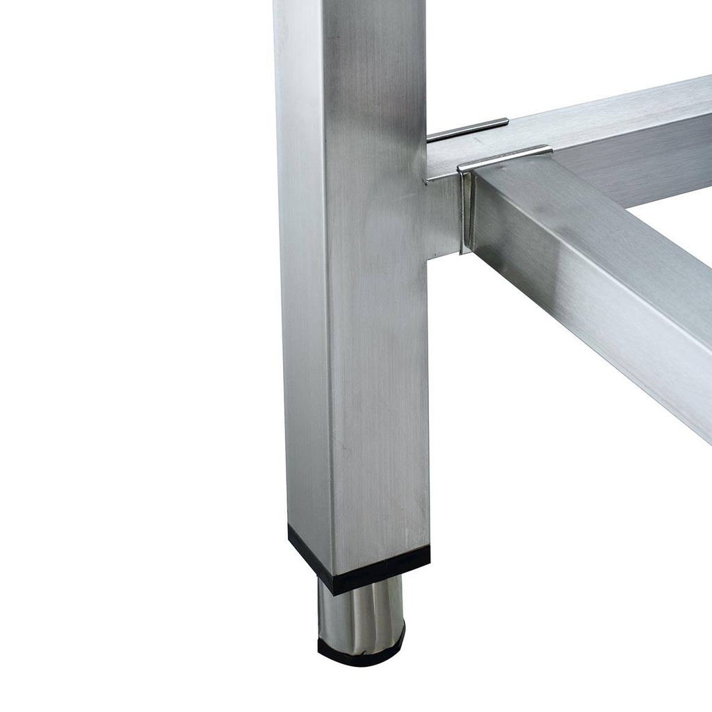 Arbeitstisch / unterfahrbar mit Aufkantung, 800 x 700 mm