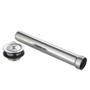Stand- Überlaufrohr für Spültische 250mm, 48 x 48 mm