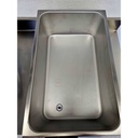 Bain-Marie mit Ablasshahn GN1/1, 338 x 600 mm