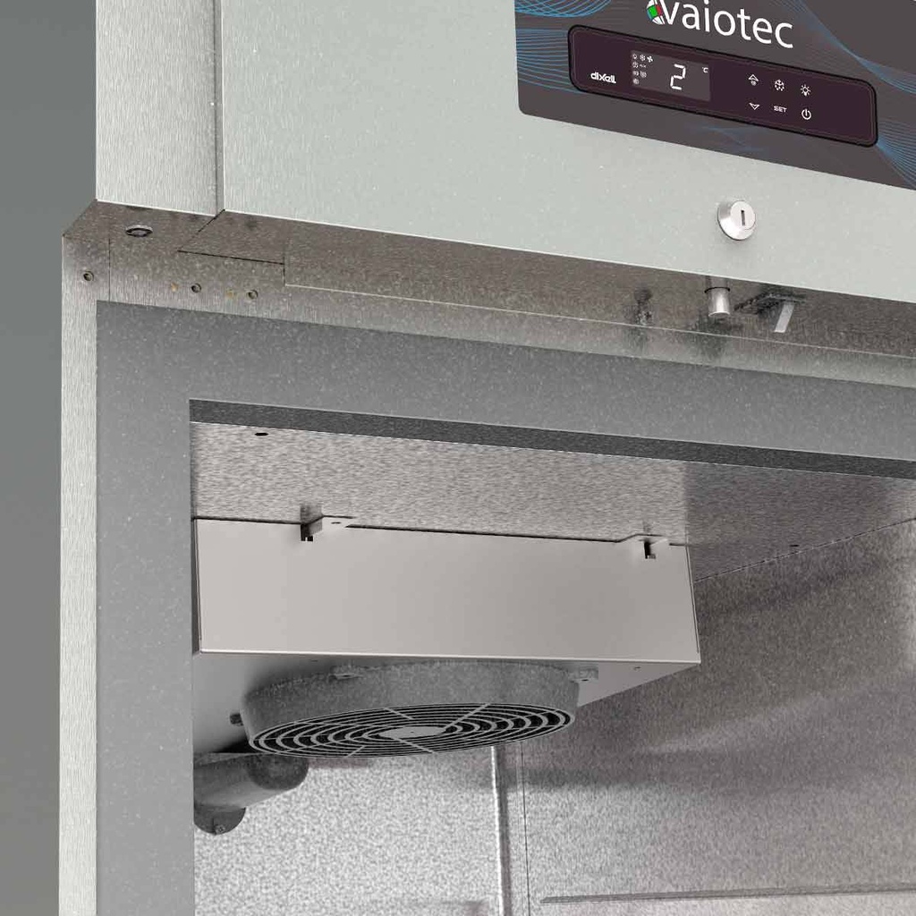 TOPLINE Kühlschrank / 1-türig GN 2/1 - Glas, 660 x 850 mm