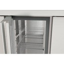 TOPLINE Tiefkühltisch / 3-fach GN1/1 mit 3 Türen & Aufkantung, 1795 x 700 mm