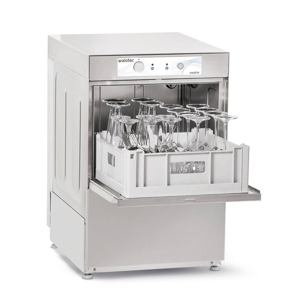 Gläserspülmaschine 40x40 / 230 Volt - Modell: VT-E GW40 DRD, 470 x 525 mm