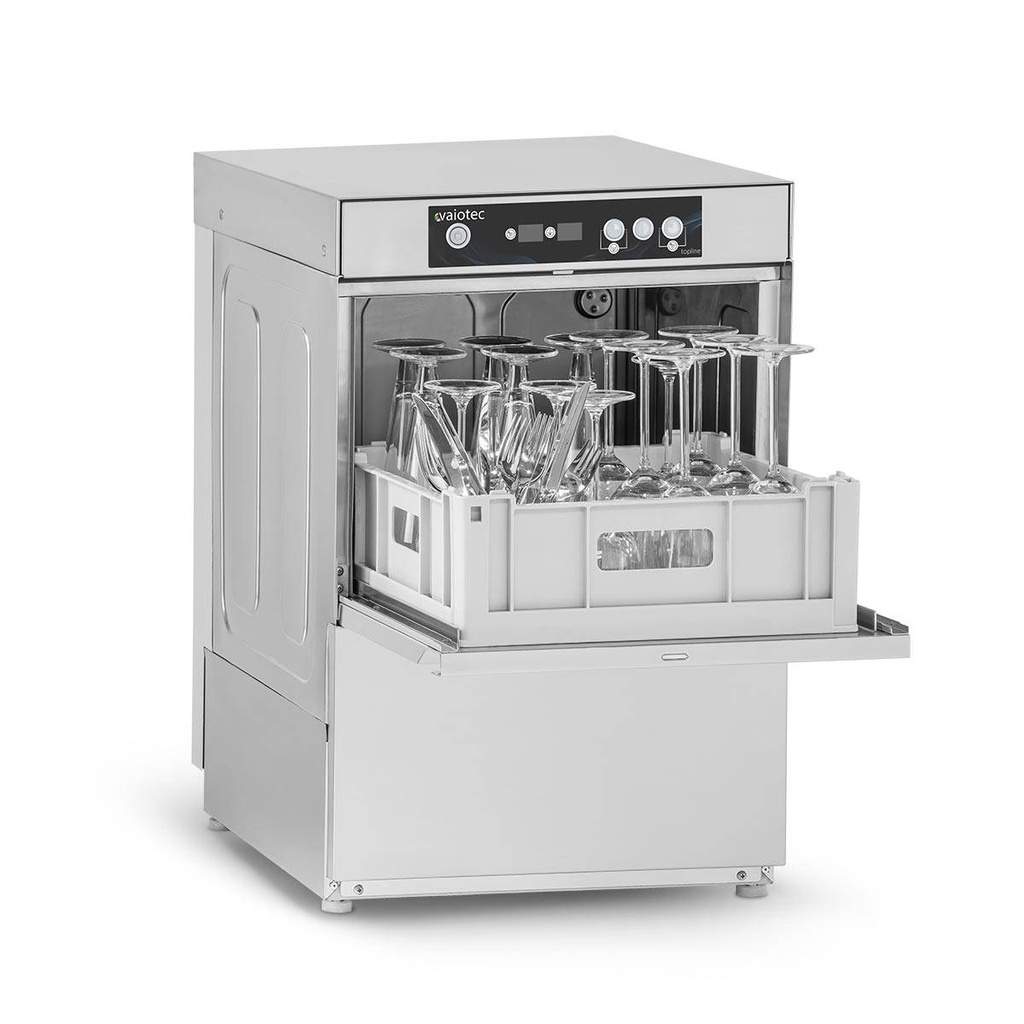 TOPLINE Gläserspülmaschine 40x40 / 230 Volt - Modell: VT-S GW40 DRDS, 470 x 525 mm