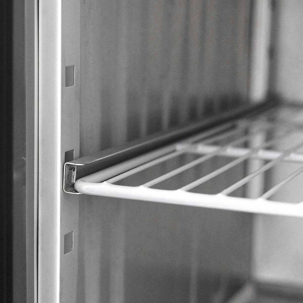 Zubereitungstisch Mini / 2-fach für 5x GN 1/6, 900 x 700 mm