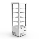 TOPLINE Kühlvitrine 4-fach / 237 Liter "weiß", 515 x 553 mm