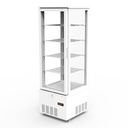 TOPLINE Kühlvitrine 4-fach / 237 Liter "weiß", 515 x 553 mm