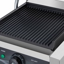 Elektro Kontaktgrill, oben & unten gerillt, 308 x 395 mm