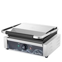 Elektro Kontaktgrill, oben & unten gerillt, 430 x 390 mm