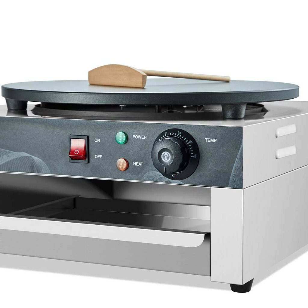 Elektro Crêpes Gerät 2 Platten, 850 x 500 mm