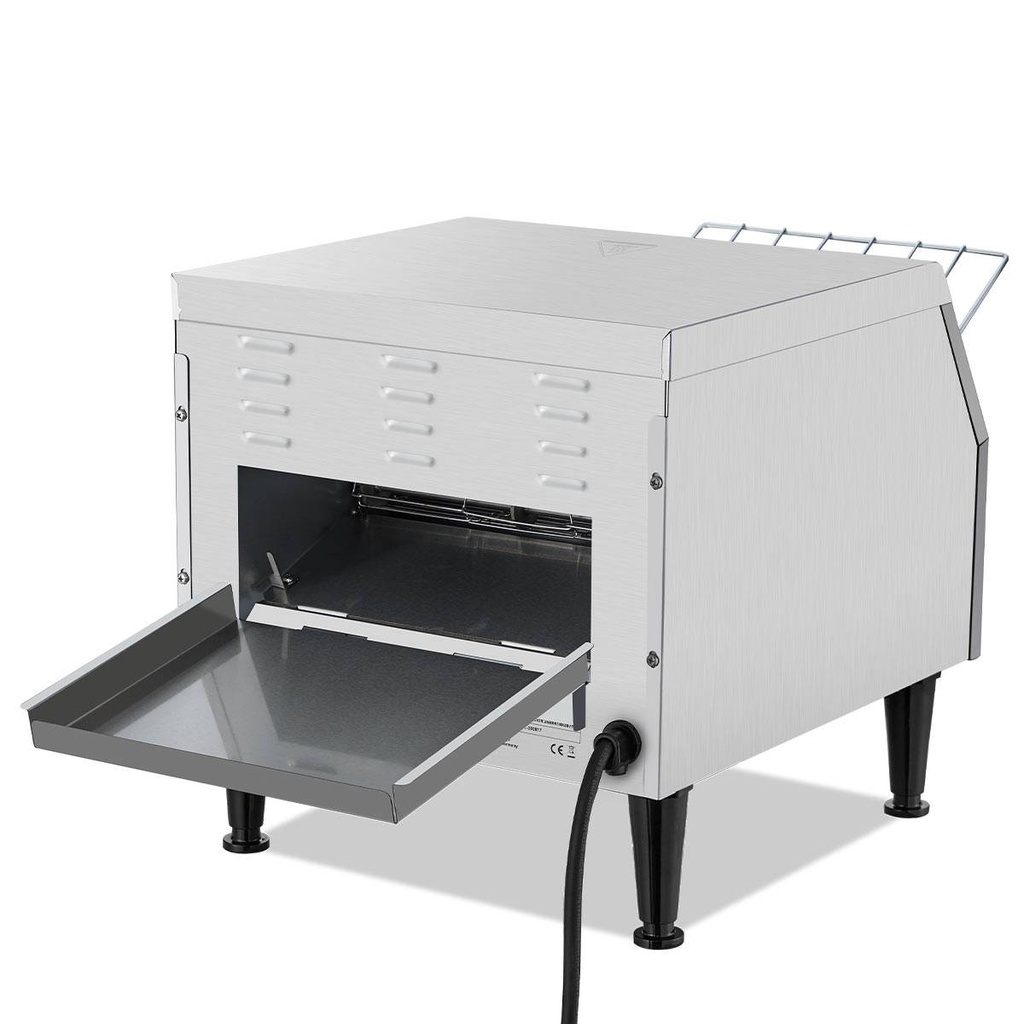 Elektro Durchlauftoaster, ca. 300-350 Stk. pro Stunde, 2,05 kW, 369 x 420 mm
