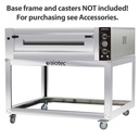TOPLINE Elektro Pizzaofen 4 x 34 cm, 1100 x 835 mm