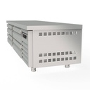 TOPLINE Unterbaukühltisch / 2-fach mit 4 Schubladen für GN 2/1 & GN 1/1, 1660 x 700 mm