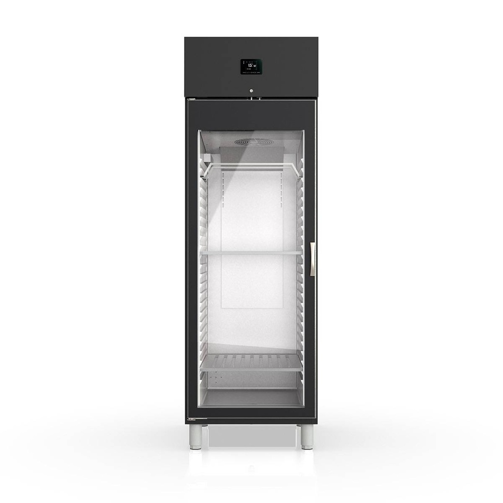TOPLINE Reifeschrank Dry-Aging Schwarz, 645 Liter, 150 kg Fleisch, 680 x 850 mm