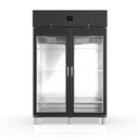 TOPLINE Reifeschrank Dry-Aging Schwarz, 1404 Liter, 300 kg Fleisch, 1370 x 850 mm