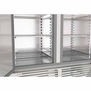 TOPLINE Reifeschrank Dry-Aging, Edelstahl, Abtropfen und Trocknen, 1201 Liter, 1370 x 735 mm