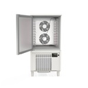 TOPLINE Schockfroster Edelstahl, für 10x GN1/1 (40 mm) oder 10x EN 60x40, 800 x 800 mm