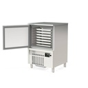 TOPLINE Schockfroster Edelstahl, für 7x GN1/1 (40 mm) oder 7x EN 60x40, 800 x 800 mm