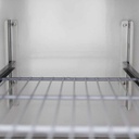 Kühltisch Mini / 2-fach - mit 1 Tür & 2 Schubladen, 900 x 700 mm