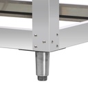 Untergestell für TOPLINE Elektro Pizzaofen 6 x 34 cm (breite Version), 1450 x 825 mm