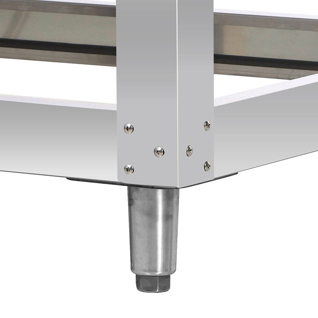 Untergestell für TOPLINE Elektro Pizzaofen 9 x 34 cm, 1450 x 1185 mm