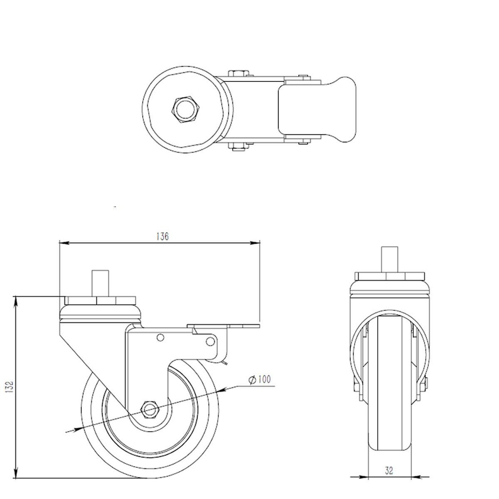 Rollenkit für Teigmaschine