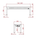 TOPLINE Wärmebrücke / 1 Etage, 1300 x 300 mm