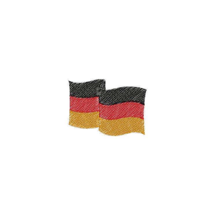Flaggen dreifarbig