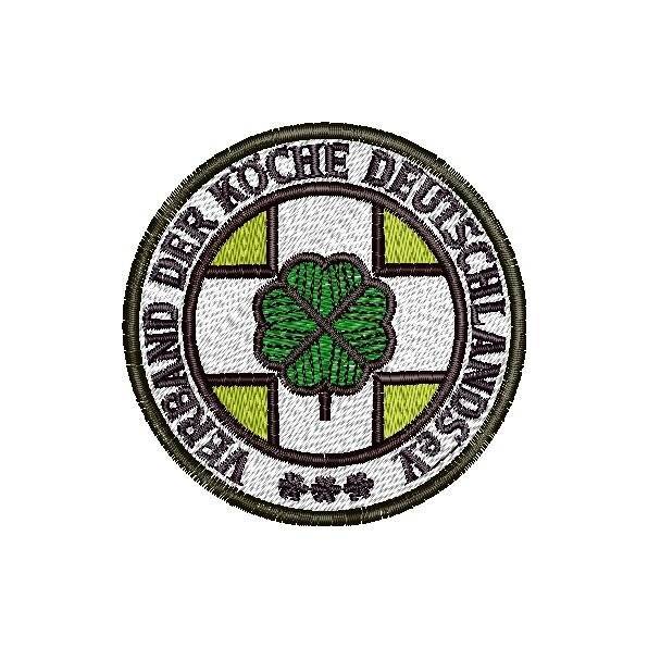 VKD-Emblem voll ausgestickt