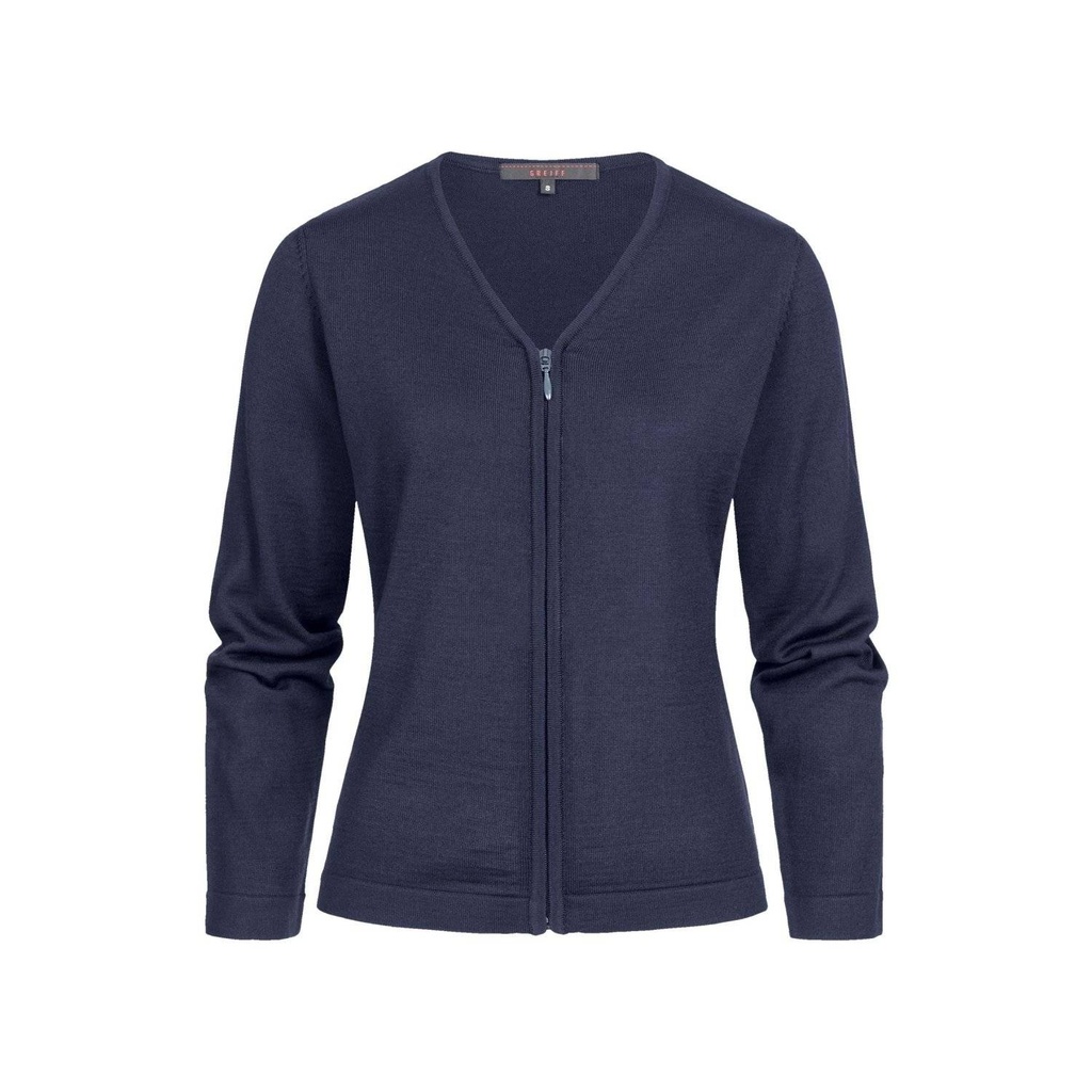 Damen-Strickjacke mit Reißverschluss