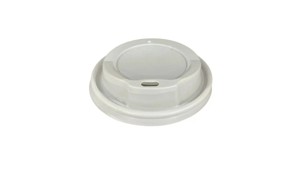 Deckel für Pappbecher 300 ml und 400 ml. Weiß