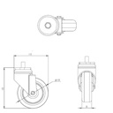 Rollenkit für Teigmaschine